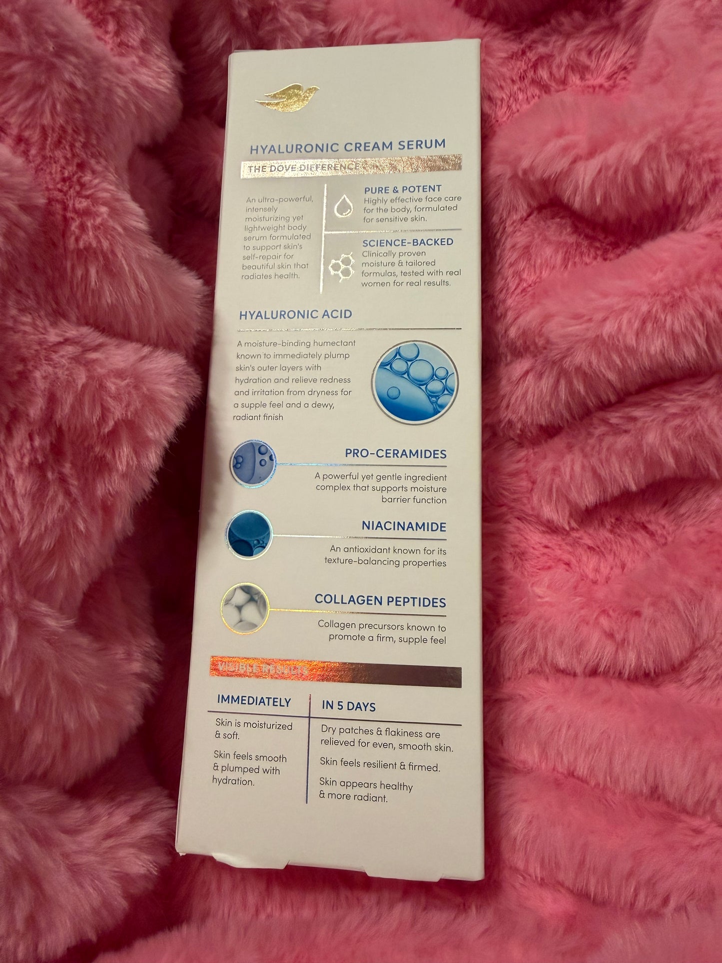 Dove Hyaluronic Hydration Cream