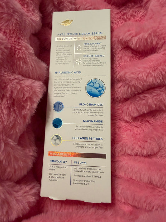 Dove Hyaluronic Hydration Cream