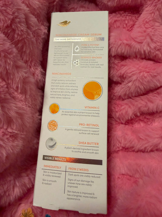 Dove Niacinamide Cream