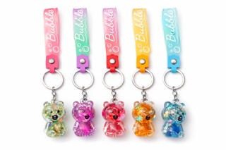 Boba Pearl Bear Keychain / Bag Charm