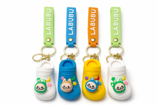 Labubu Croc Novelty Keychain / Bag Charm