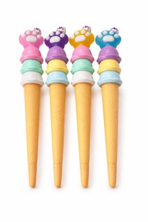Cat Paw Ice Cream Cone Pen